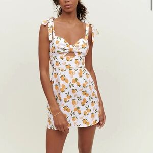 Reformation Pearson Linen Dress (PERFECT CONDITION, Size 4)